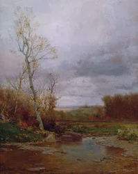 Flusslandschaft, 1880